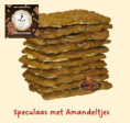 Speculaas met amandeltjes (per pakje)